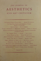 The Journal of Aesthetics and Art Criticism…