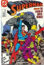 Superman, Vol. 2 # 8 by John Byrne