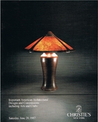 IMPORTANT AMERICAN ARCHITECTURAL DESIGNS AND…