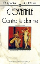 Contro le donne by Juvenal