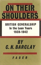 On Their Shoulders: British Generalship in…