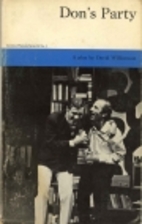 Don's Party by David Williamson