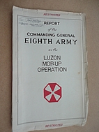 Report of the Commanding General Eighth Army…