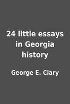 24 little essays in Georgia history by…