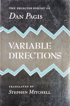 Variable Directions: Selected Poetry by Dan…