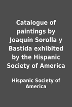 Catalogue of paintings by Joaquín…