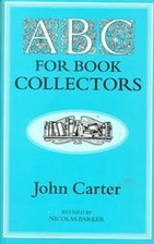 ABC for Book Collectors by John Carter