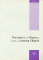 Formation for Ministry Within a Learning…