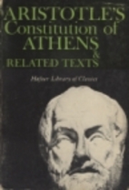 Constitution of Athens and Related Texts…