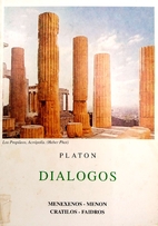MENEXENOS,MENON,KRATILOS,FAIDROS by Platón