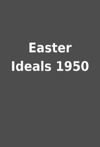 Easter Ideals 1950