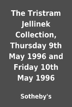 The Tristram Jellinek Collection, Thursday…