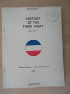 History of the Third Army. by Francis G…