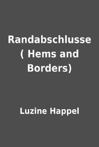 Randabschlusse ( Hems and Borders) by Luzine…