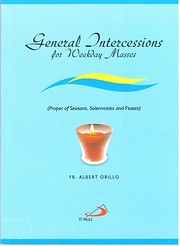 General Intercessions For Weekday Masses (Ordinary Time) By Albert ...