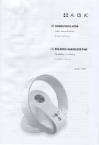 AGK Bordventilator Uden roterende blade,…