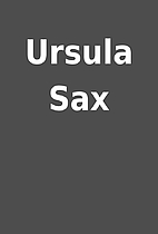 Ursula Sax