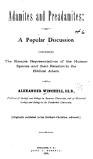 Adamites and Preadamites: or, A Popular…