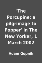 'The Porcupine: a pilgrimage to Popper' in…