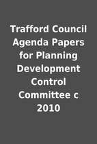 Trafford Council Agenda Papers for Planning…