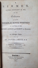 A sermon delivered January 1st, 1800, at the…