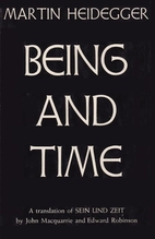 Being and Time by Martin Heidegger