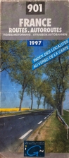 France routes et autoroutes 1:100.000 by…