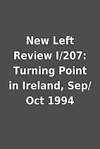 New Left Review I/207: Turning Point in…