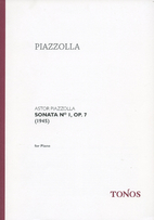 Sonata No.1 Op.7 by Astor Piazzolla