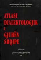 Atlasi dialektologjik i gjuhës shqipe,…