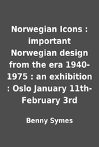 Norwegian Icons : important Norwegian design…