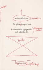 Att göra sin egen bok : redaktionella,…