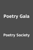 Poetry Gala by Poetry Society