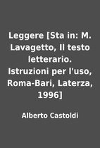 Leggere [Sta in: M. Lavagetto, Il testo…