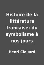 Histoire de la littérature…