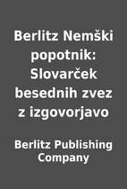 Berlitz Nemški popotnik: Slovarček…