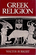 Greek Religion by Walter Burkert