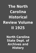 The North Carolina Historical Review Volume…