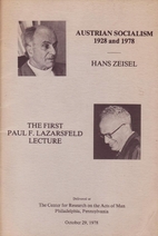 Austrian socialism, 1928 and 1978 : the…