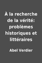 À la recherche de la…