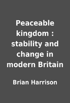 Peaceable kingdom : stability and change in…