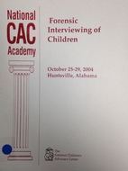 Forensic Interviewing of Children by The…