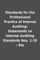Standards for the Professional Practice of…