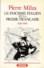 Le fascisme italien et la presse…