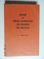 Outline of Library Classification and…