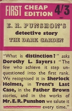 The Dark Garden by E. R. Punshon