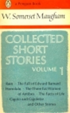 Collected Short Stories, Vol. 1 by W.…
