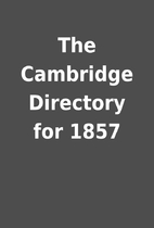 The Cambridge Directory for 1857