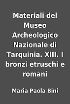 Materiali del Museo Archeologico Nazionale…