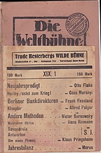Die Weltbühnne. XIX. Jahrgang. 4. Januar…